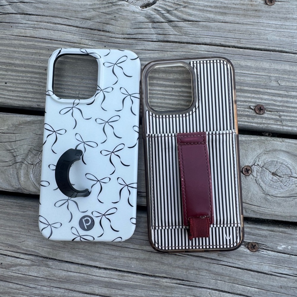 Loopy Case Black and Walli Case IPhone 15 Pro Max